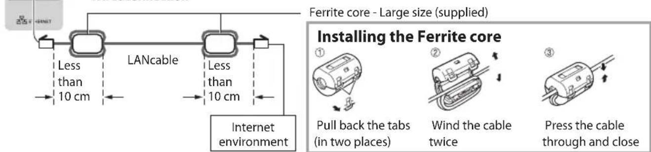 PANASONIC TX-P50GT30B - ■ Connecting to the network environment (Network connections) - 2