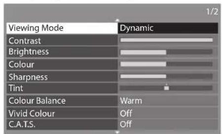 PANASONIC TX-P50GT30B - Select the item - 1