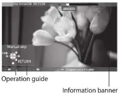 PANASONIC TX-P50GT30B - ■ How to operate in the playback - 1