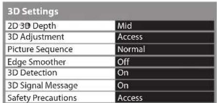 PANASONIC TX-P50GT30B - Select one of the following functions and set - 1