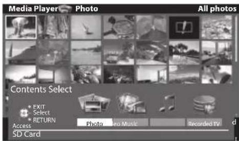 PANASONIC TX-P50GT30B - Change the contents - 1