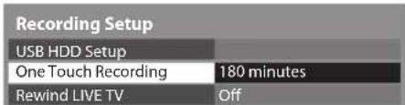 PANASONIC TX-P50GT30B - [One Touch Recording] - 1