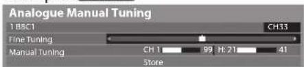 PANASONIC TX-P50GT30B - [Manual Tuning] - 1