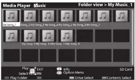 PANASONIC TX-P50GT30B - ■ Playback from File view - 2