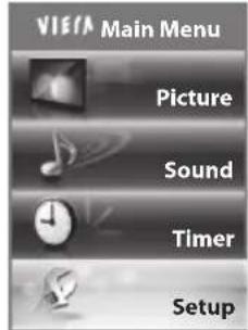 PANASONIC TX-P50GT30B - Select [Setup] - 1