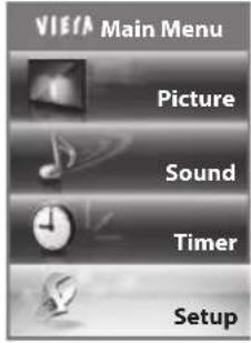 PANASONIC TX-P50GT30B - Select [Setup] - 1