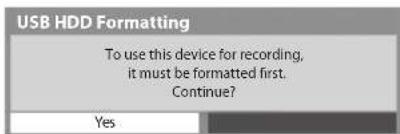 PANASONIC TX-P50GT30B - Select [Yes] to proceed - 2