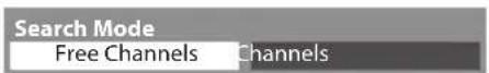 PANASONIC TX-P50GT30B - Select the search mode and start Add New Channels - 1
