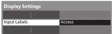PANASONIC TX-P50GT30B - Select [Input Labels] - 1