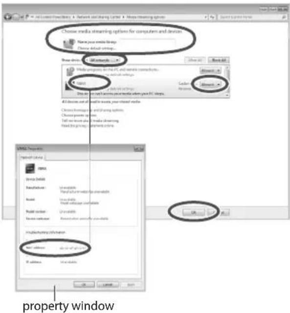 PANASONIC TX-P50GT30B - How to use Windows 7 as a media server - 3