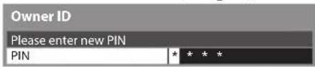 PANASONIC TX-P50GT30B - Enter the PIN number (4 digits) - 1