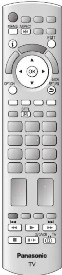 PANASONIC TX-P50GT30B - (For SD Card or USB Flash Memory) - 1