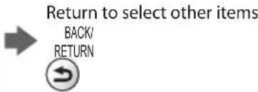 PANASONIC TX-P50GT30B - Select the item (NAME / HOUSE NO / POSTCODE) and set characters - 3