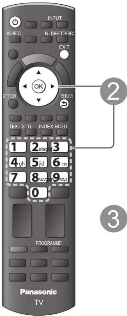 PANASONIC TX-P50C2B - Plug the TV into mains socket and switch On - 6
