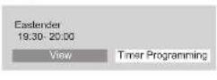 PANASONIC TX-P50C2B - Select the forthcoming programme - 7