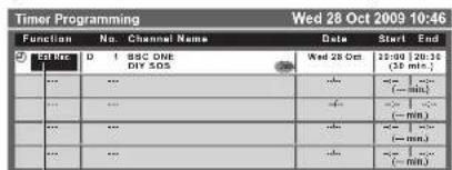 PANASONIC TX-P50C2B - Select the forthcoming programme - 2