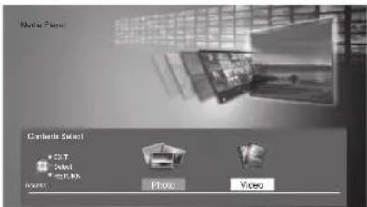 PANASONIC TX-P50C2B - Select "Video" - 3