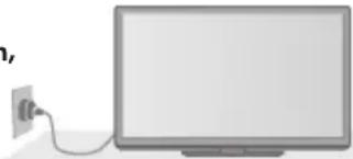 PANASONIC TX-P46GTS31 - Handhabung von Netzstecker und Netzkabel - 2