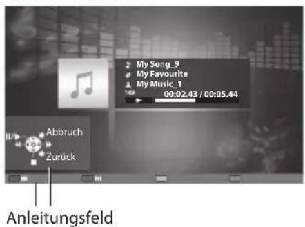 PANASONIC TX-P46GTS31 - ■ Bedienungsführung bei der Wiedergabe - 1