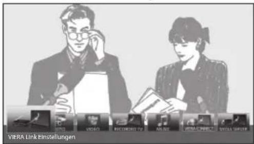 PANASONIC TX-P46GTS31 - Wählen Sie die gewünschte Funktion aus. - 1