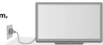 PANASONIC TX-P46GTF32 - Handhabung von Netzstecker und Netzkabel - 2