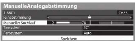 PANASONIC TX-P46GTF32 - [ManuellerSuchlauf] - 1