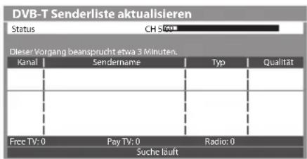 PANASONIC TX-P46GTF32 - DVB-Senderliste automatisch aktualisieren [Senderliste aktualisieren] - 1