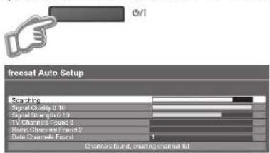 PANASONIC TX-P46G15B - Plug the TV into mains socket and switch On - 1