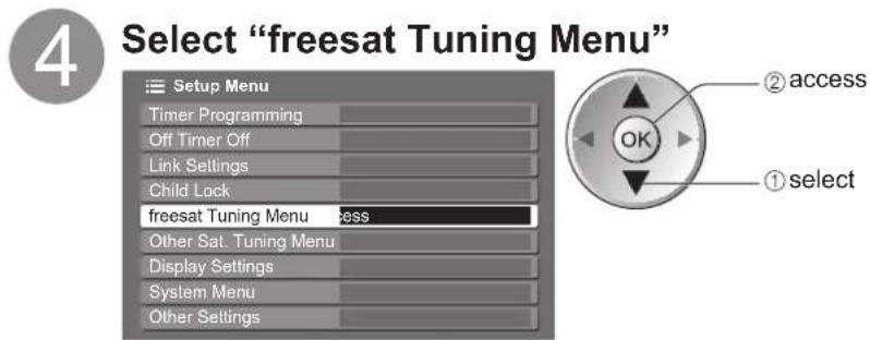 PANASONIC TX-P46G15B - freesat channels - 3