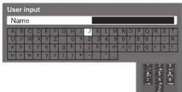 PANASONIC TX-P46G15B - ■User input - 2