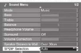PANASONIC TX-P46G15B - Audio Settings - 10