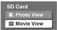 PANASONIC TX-P46G15B - Select "Movie View" - 1