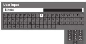PANASONIC TX-P46G15B - ■ Enter characters by free input menu - 1