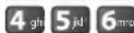 PANASONIC TX-P46G15B - Characters table for numeric buttons - 2