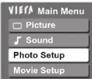 PANASONIC TX-P46G15B - ■ Slideshow settings (operate in step ③ or ④ on p. 56) - 3