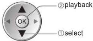 PANASONIC TX-P46G15B - Select the file to be viewed - 2
