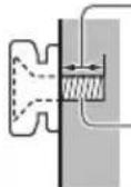 PANASONIC TX-P42S31B - Wall-hanging bracket - 3