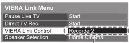 PANASONIC TX-P42S31B - ■ If multiple recorders or players are connected - 1
