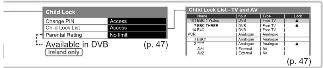 PANASONIC TX-P42S31B - Overview (Setup) - 8