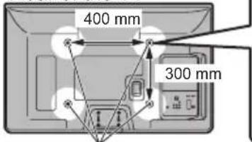 PANASONIC TX-P42S31B - Wall-hanging bracket - 2