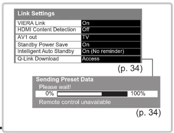 PANASONIC TX-P42S31B - Overview (Setup) - 7