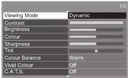 PANASONIC TX-P42S31B - Select the item - 1