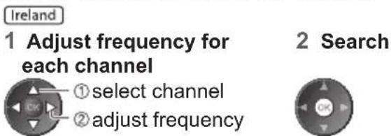 PANASONIC TX-P42S31B - Set DVB channel manually [Manual Tuning] - 3