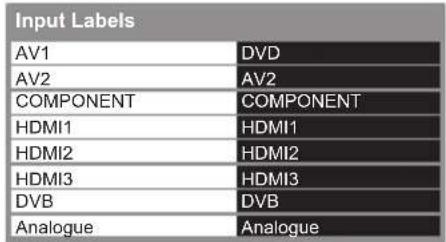 PANASONIC TX-P42S31B - Select an input terminal - 1