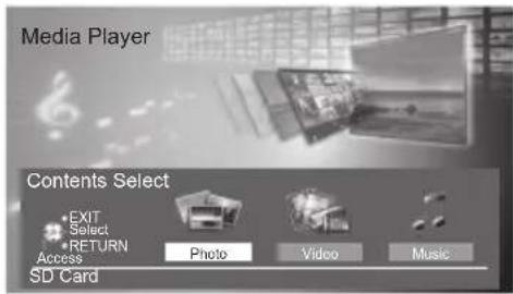 PANASONIC TX-P42S31B - Select the content - 1