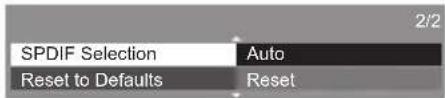 PANASONIC TX-P42S31B - Audio output Settings - 4
