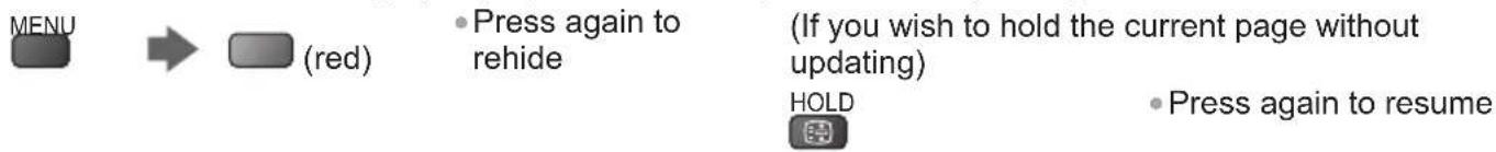 PANASONIC TX-P42S31B - What is List mode? - 3