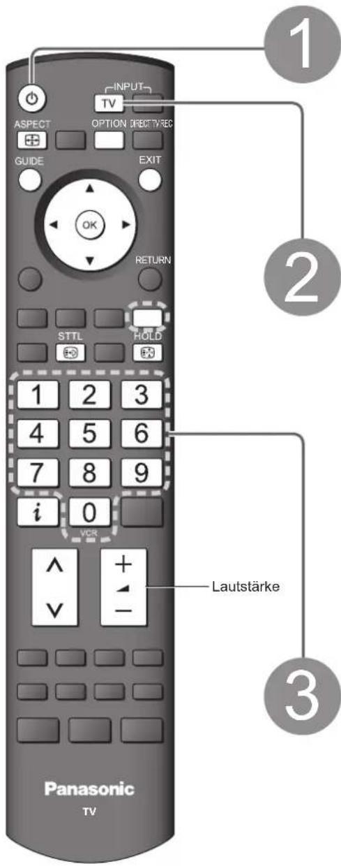 PANASONIC TH-D42PT74EA - Betrachten von Fernsehprogrammen - 1