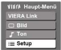 PANASONIC TH-D42PT74EA - Wählen Sie „Setup“ aus. - 1