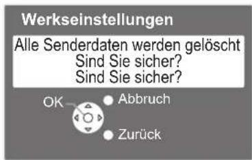 PANASONIC TH-D42PN73EA - Wiederherstellen des Auslieferungszustands - 2
